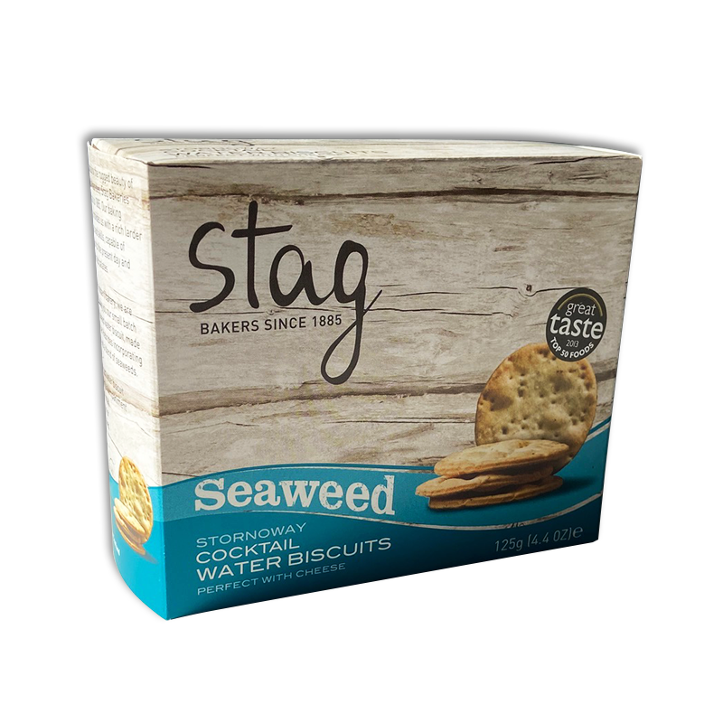 Stornoway Seaweed Water Biscuits 125g