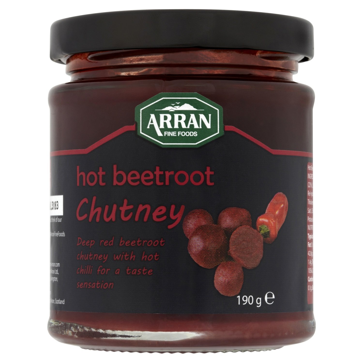 Arran Fine Foods Hot Beetroot Chutney