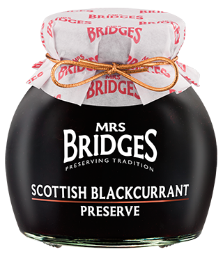 Mrs Bridges Scottish Blackcurrant Preserve 340g