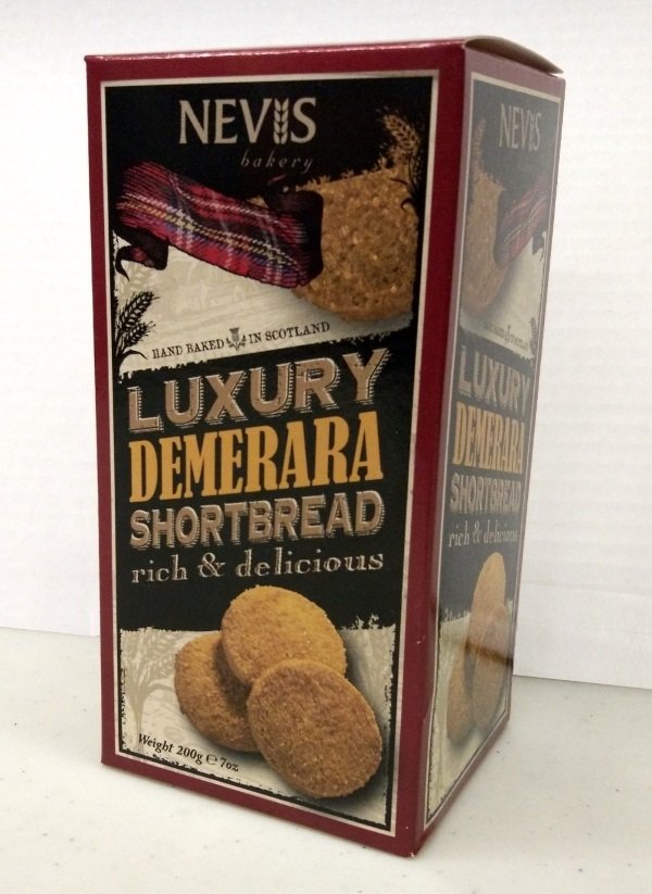 Nevis Bakery Luxury Demerara Shortbread - Boxed (200g)