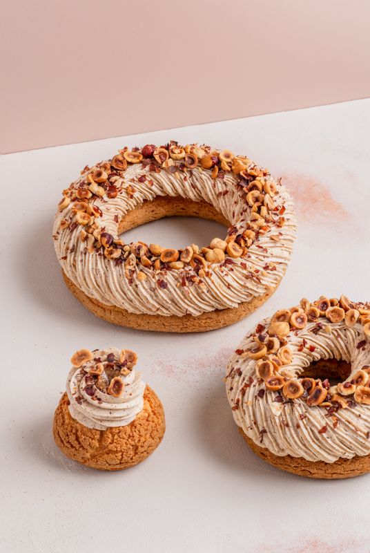 Paris-Brest au praliné noisette