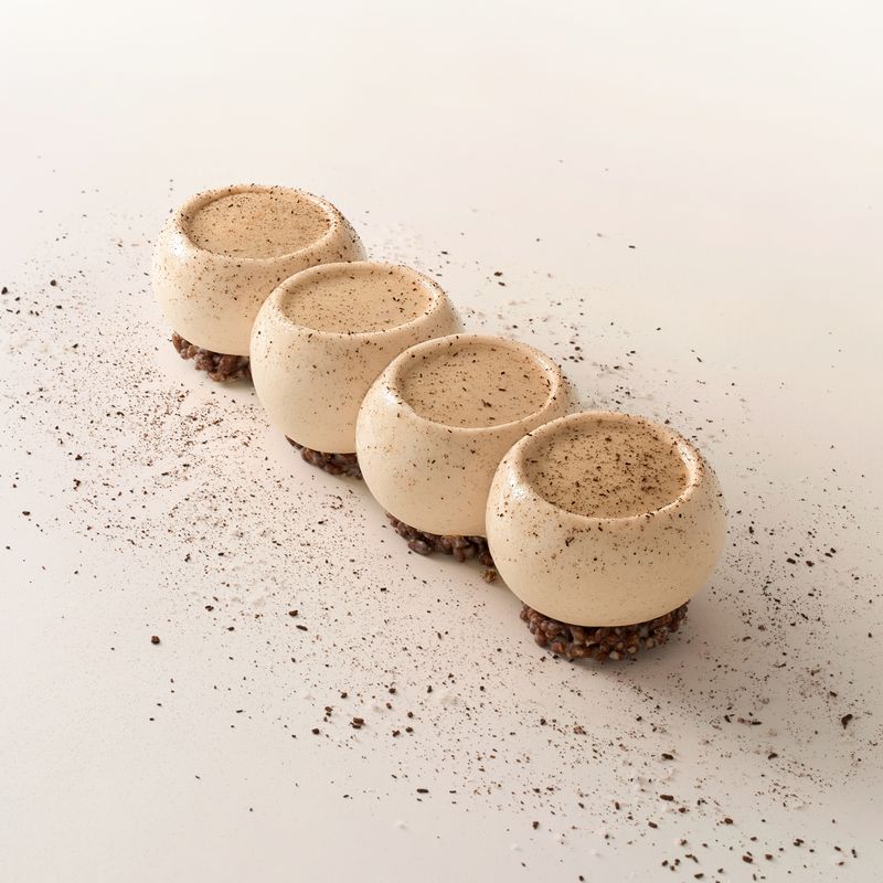 Bûche vanille-fleur de sel (SANS GLUTEN)