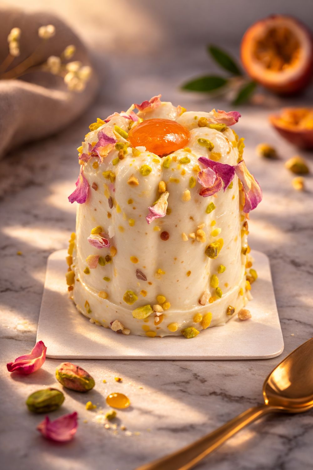 Entremets Fleur d'Orient