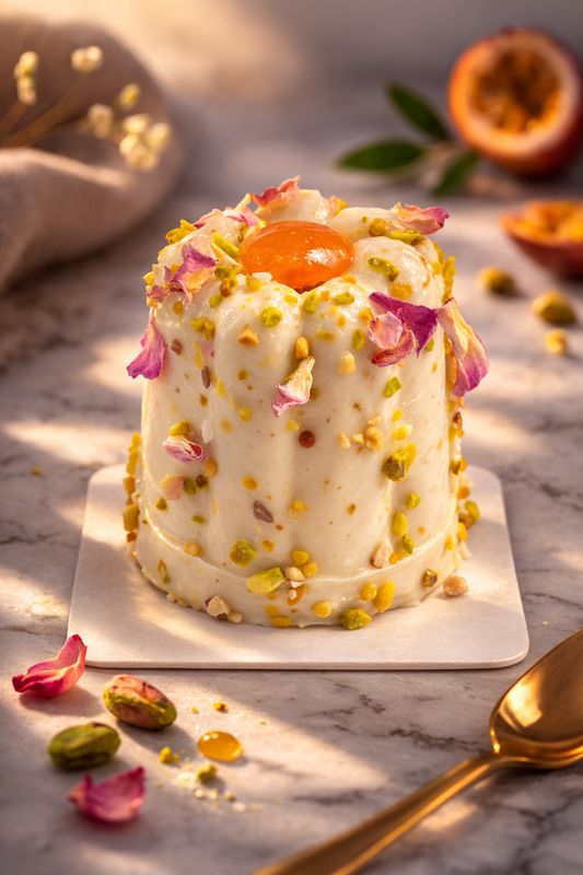 Entremets Fleur d'Orient