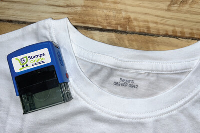 Self Inking Clothing Stamps