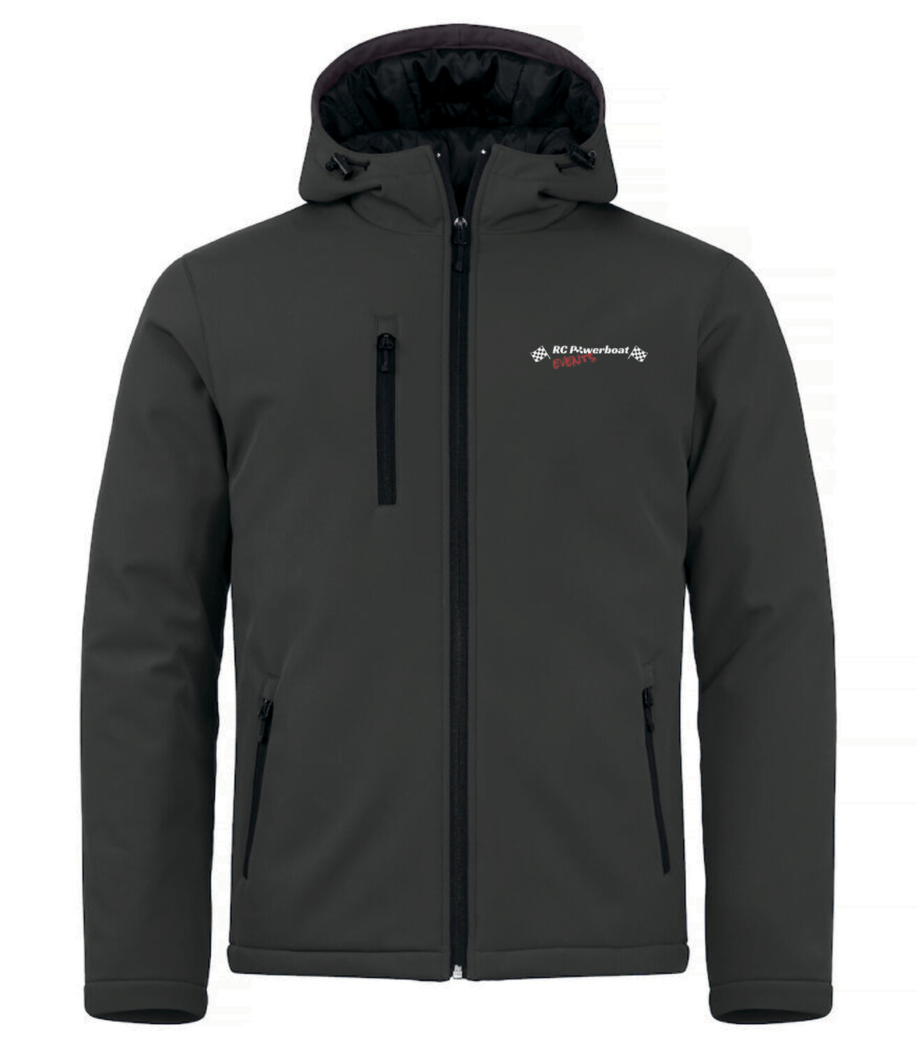 RC Powerboat Events Padded Hooded Softshell