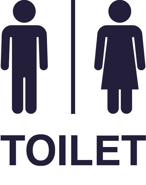 Toilet stickers diverse afmetingen. leverbaar in 92 kleuren