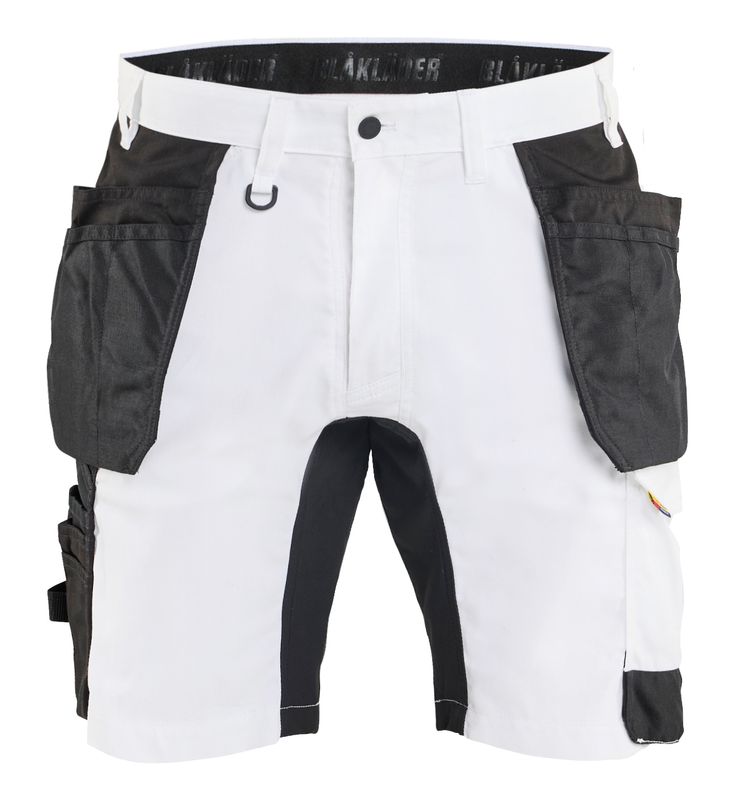17721832 / Schildersshort met stretch en gereedschapszakken