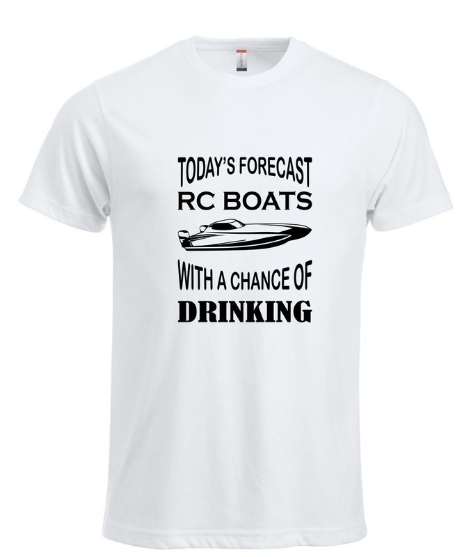 RC Powerboat Today's Forecast Catamaran