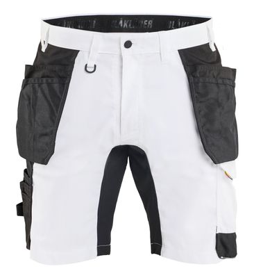 17721832 / Schildersshort met stretch en gereedschapszakken
