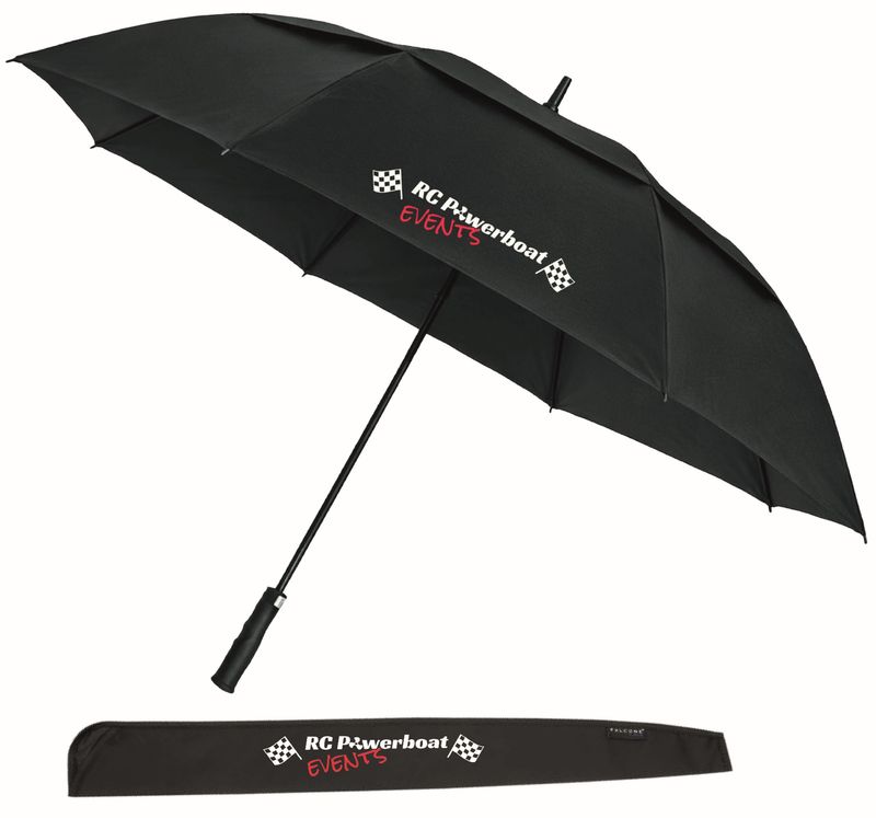 RC Powerboat Events Paraplu Zwart RC Powerboat Events Paraplu Zwart