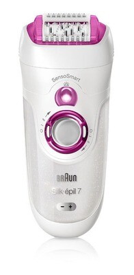 Depiladora Silk-épil 7 Braun Skinspa Sensosmart 7-700 Blanco