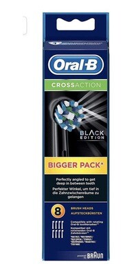 Repuesto Cepillo Eléctrico Oral-b Cross Action Black X8