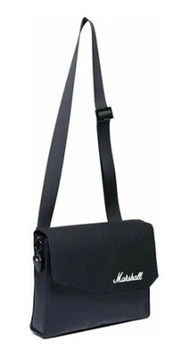 Bolso Marshall Uptown Satchel Black/white Negro