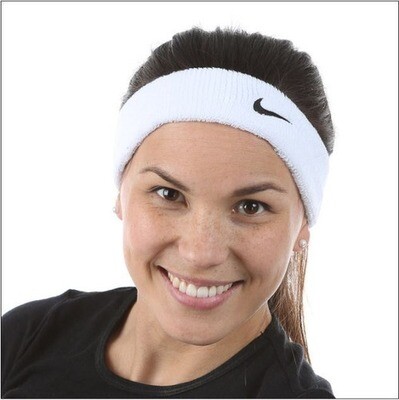 Vincha Nike Tenis Unisex Talle Único Color Blanco