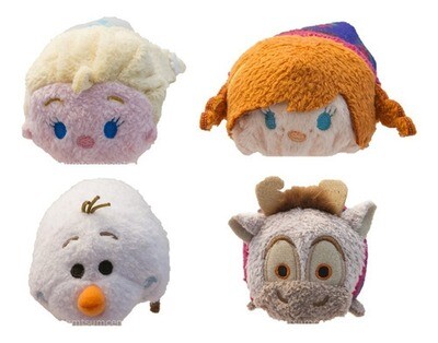 Peluches Frozen Elsa Ana Olaf Disney Original Tsum Tsum Mini