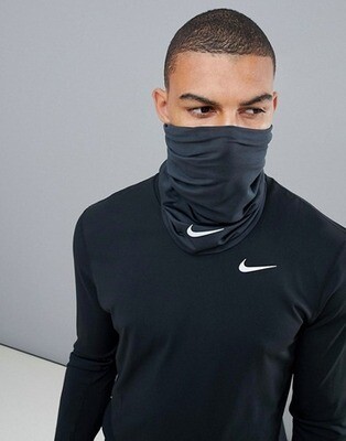 Cuellito Dri-fit Wrap Nike Para Correr Negro Talle Único