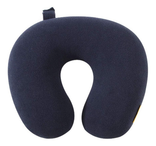 Almohada De Viaje De Micro Perlas Travel Blue Para Cuello, Color: Azul