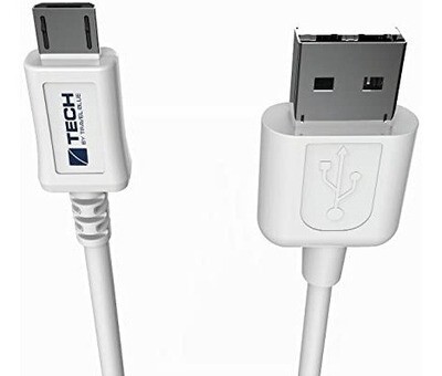 Adaptador De Viaje Micro Usb Data Sync Travel Blue Tb966