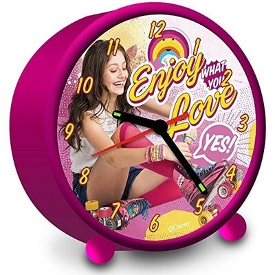Reloj Despertador Soy Luna Disney De 9 Cm