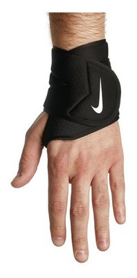 Muñequera Nike Para Muñeca Y Pulgar Pro 3.0 Ajustable Negro