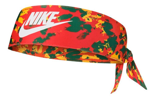 Vincha Ancha Nike Cinta Para La Cabeza Talle Único, Color: Rojo, Talle: Talle Único