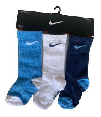 Medias Para Niña/o Nike 3 Pares Talle 18-23