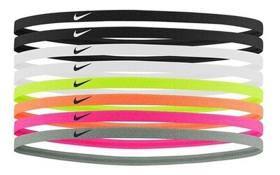 Vinchas Nike Pack X8 Unidades Unisex Talle Único Adulto Multicolor Talle Unico