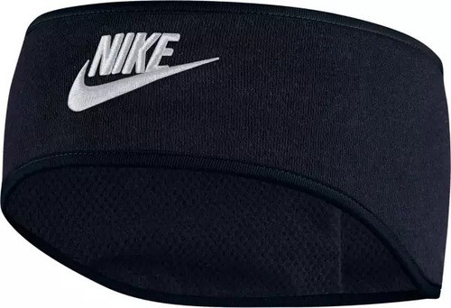 Vincha Banda Ancha Nike Color Negro Talle Unico, Color: Negro, Talle: Único