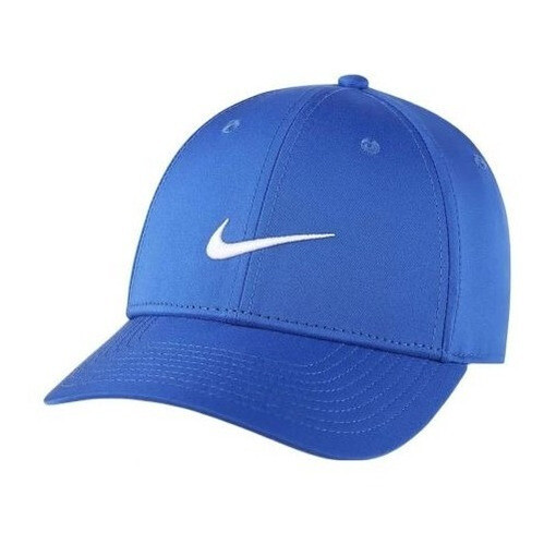 Gorro Nike Con Visera Ajustable Unisex Para Adulto Golf, Color: Azul, Talle: Talle Único