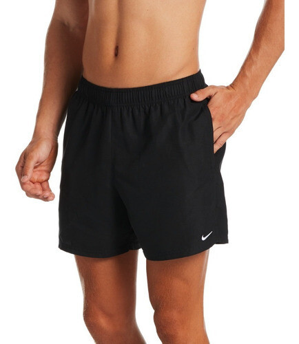 Short De Baño Hombre Nike Essential Lap 5, Color: Negro, Talle: S
