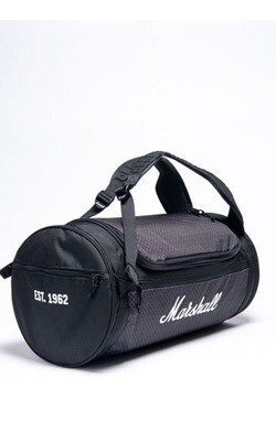 Bolso Marshall Underground Duffle Black/white Negro