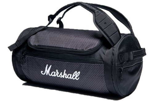 Bolso Marshall Underground Duffle Black/white, Color: Negro