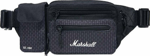 Riñonera Marshall Underground Belt Bag Black / White