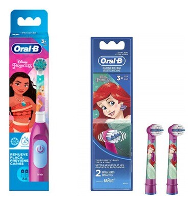 Cepillo De Dientes Eléctrico Oral-b Kids Princesa + Repuesto
