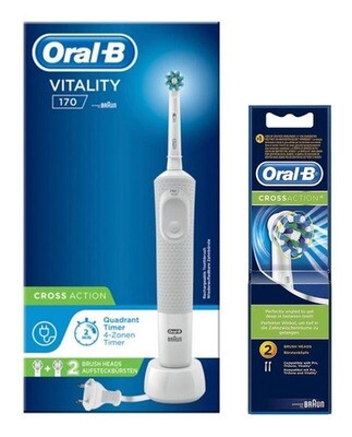 Cepillo Eléctrico Oral-b Vitality 170 + Rep Cross Action