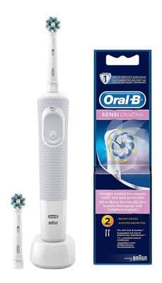 Cepillo Eléctrico Oral-b Vitality 170 + Repuesto Ultra Thin