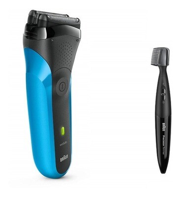 Afeitadora Eléctrica Braun Series 3 310s Mas Recortador  Negro