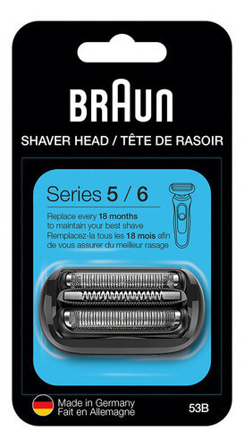 Braun Series 5/6, Repuesto Para Afeitadora Eléctrica, 53b