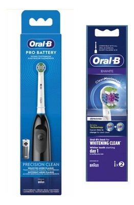 Cepillo Eléctrico Oral-b Advance Power + Repuesto 3d White