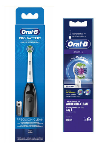 Cepillo Eléctrico Oral-b Advance Power + Repuesto 3d White