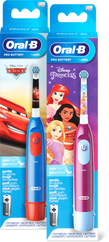 Cepillo De Dientes A Batería Oral-b Cars Y Princesa