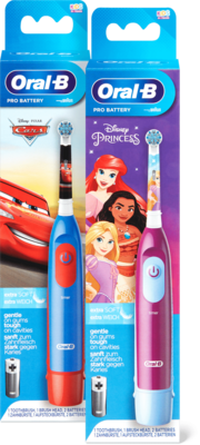 Cepillo De Dientes A Batería Oral-b Cars Y Princesa