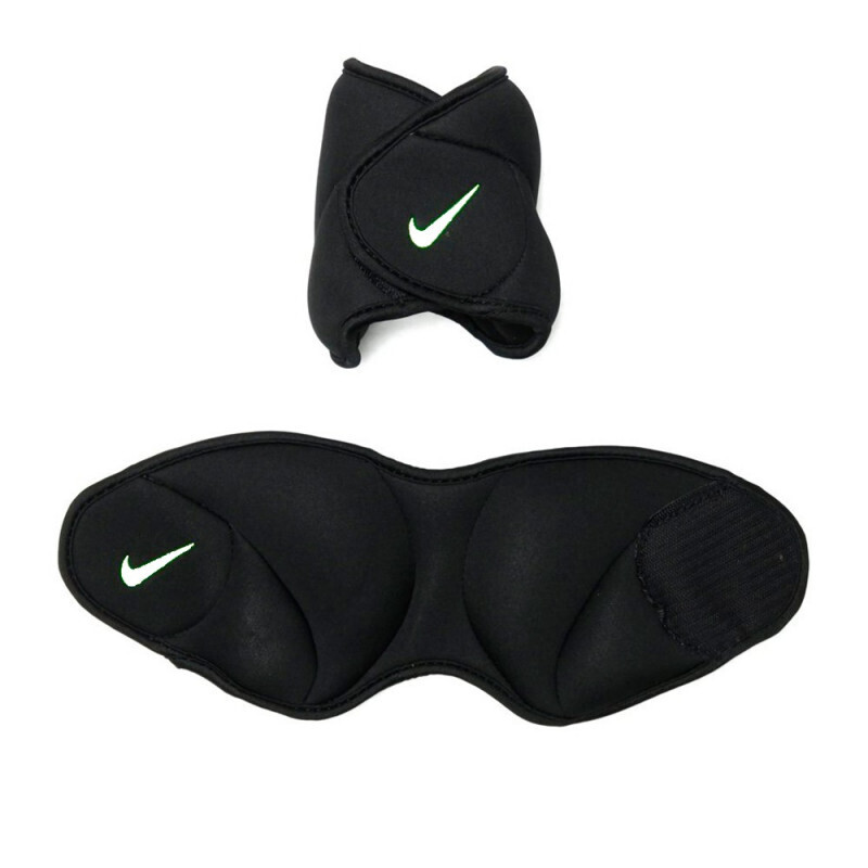 Pesas Para Tobillo Nike Entrenamiento Piernas 2.27 Kg Negras