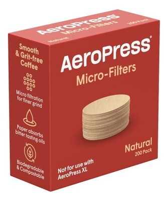 Filtro Aeropress  200 Unidades