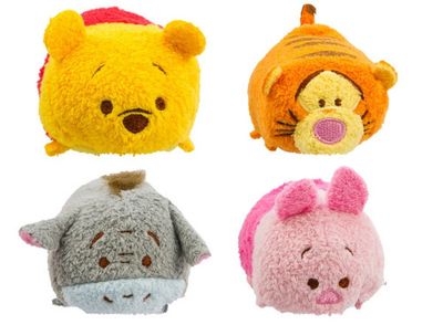Peluches Pooh Clásicos De Disney Original Tsum Tsum Mini