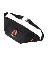 Riñonera Hurley Aerial Crossbody Porta Objetos Negro
