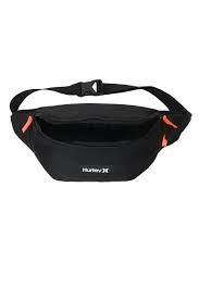 Riñonera Hurley Aerial Crossbody Porta Objetos Negro