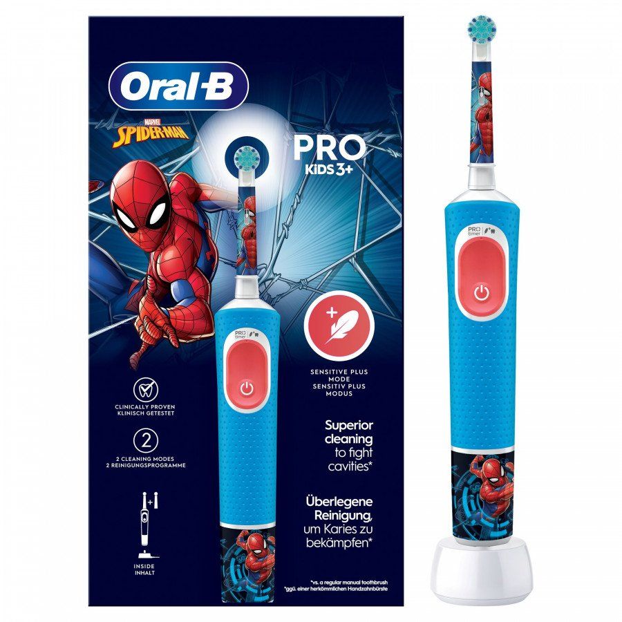 Cepillo De Dientes Eléctrico  Niños Oral-b Spiderman Marvel