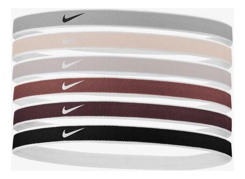 Vinchas Nike Pack X6 Unidades Mujer Talle Único Rosa, Color: Rosa